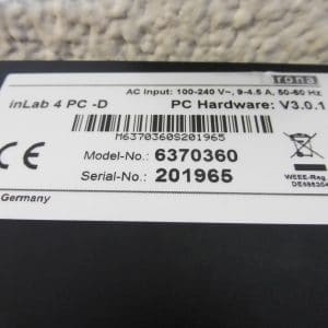 Sirona inEos X5 Digital Dental Scanner 5 Sirona inEos X5 Digital Dental Scanner