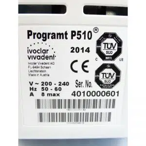 IVOCLAR DENTAL PROGRAMAT P510 | SHINODA DENTAL