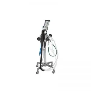 Belmed PC7 Flowmeter with 4-Tank Yoke Block and Mobile Stand