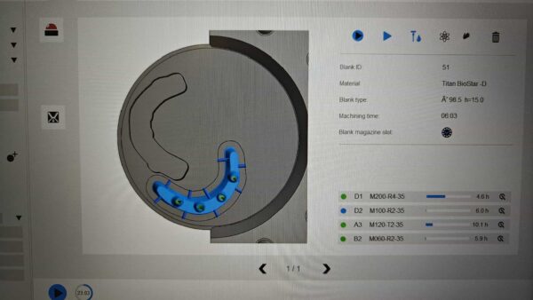 VHF R5 5-Axis Dental CAD/CAM Milling Machine 7